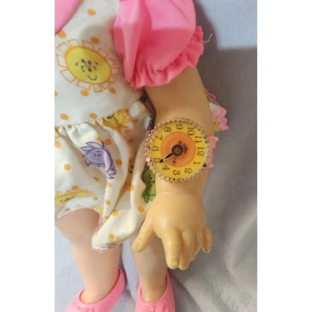 Vintage 1969 Vinyl Plastic Mattel Timey Tell Girl Character Girl Doll 17